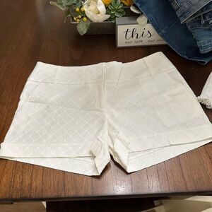 Maurices White Ivory Women's Shorts